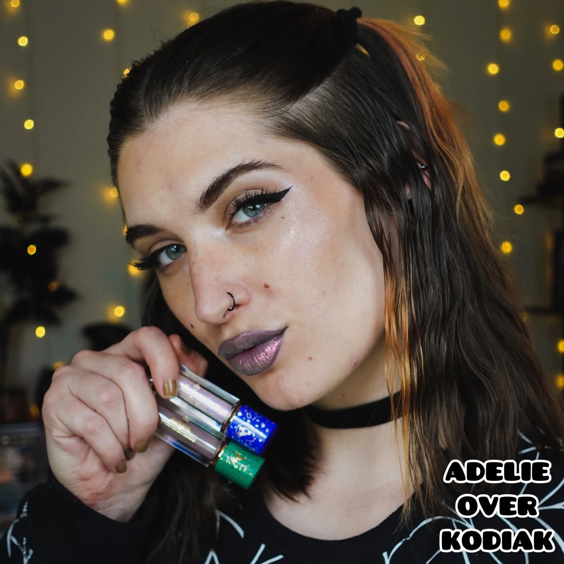 Adelie Moonlit Metal Eye & Lip Glitter Topper - Image 3