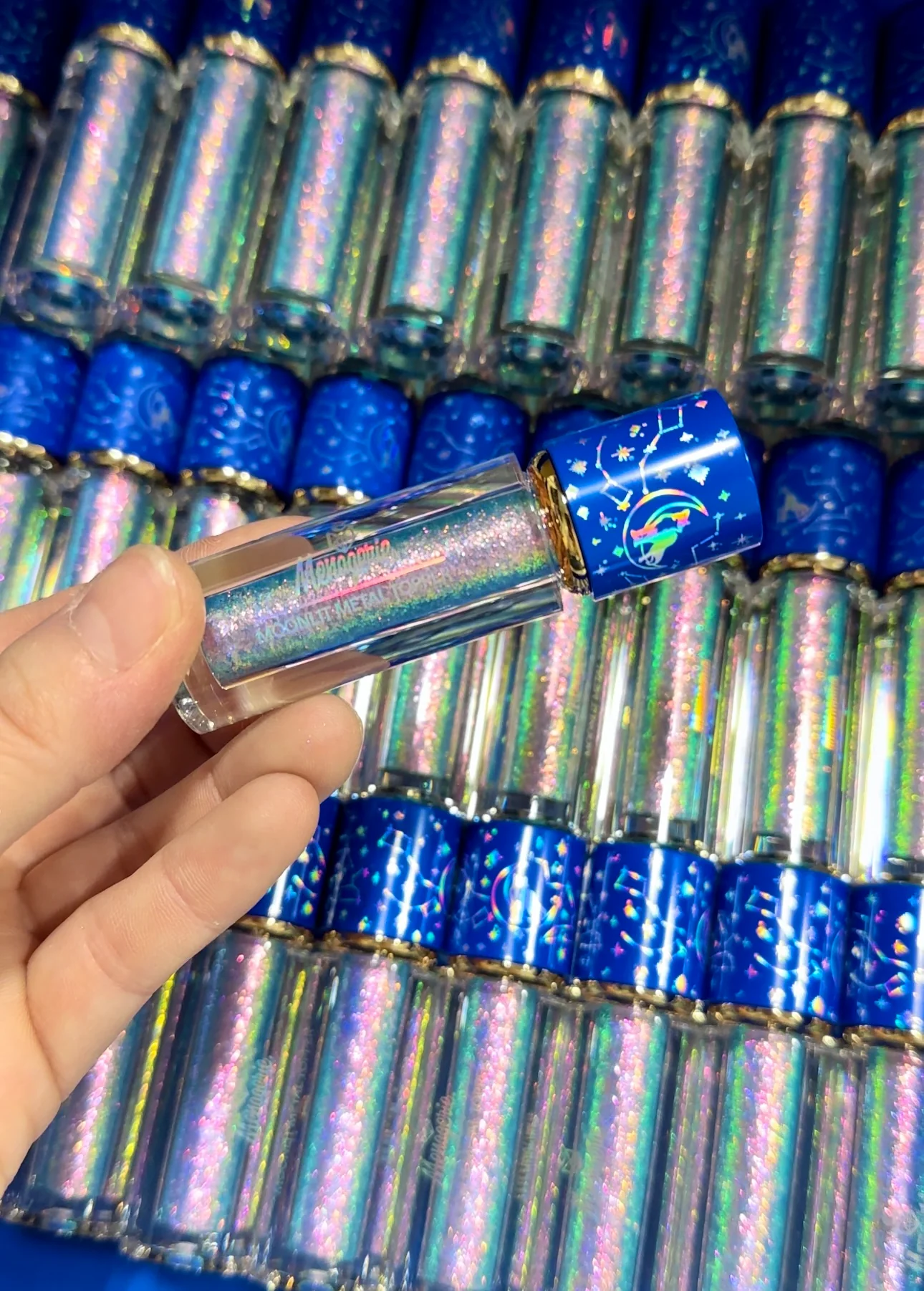 Ammolite Moonlit Metal Eye & Lip Glitter Topper - Image 5