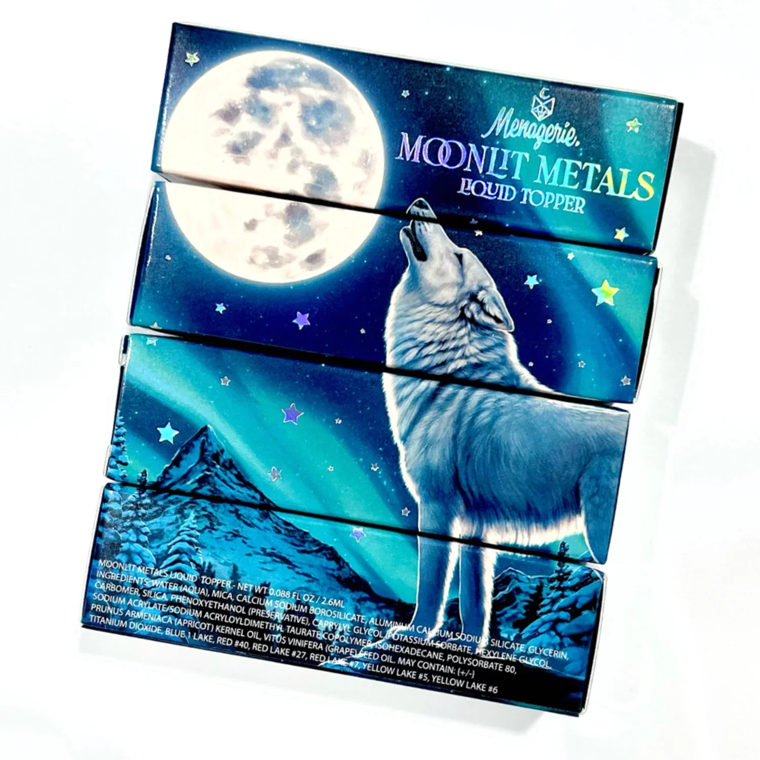 Glasswing Moonlit Metal Glitter Lip Topper - Image 6