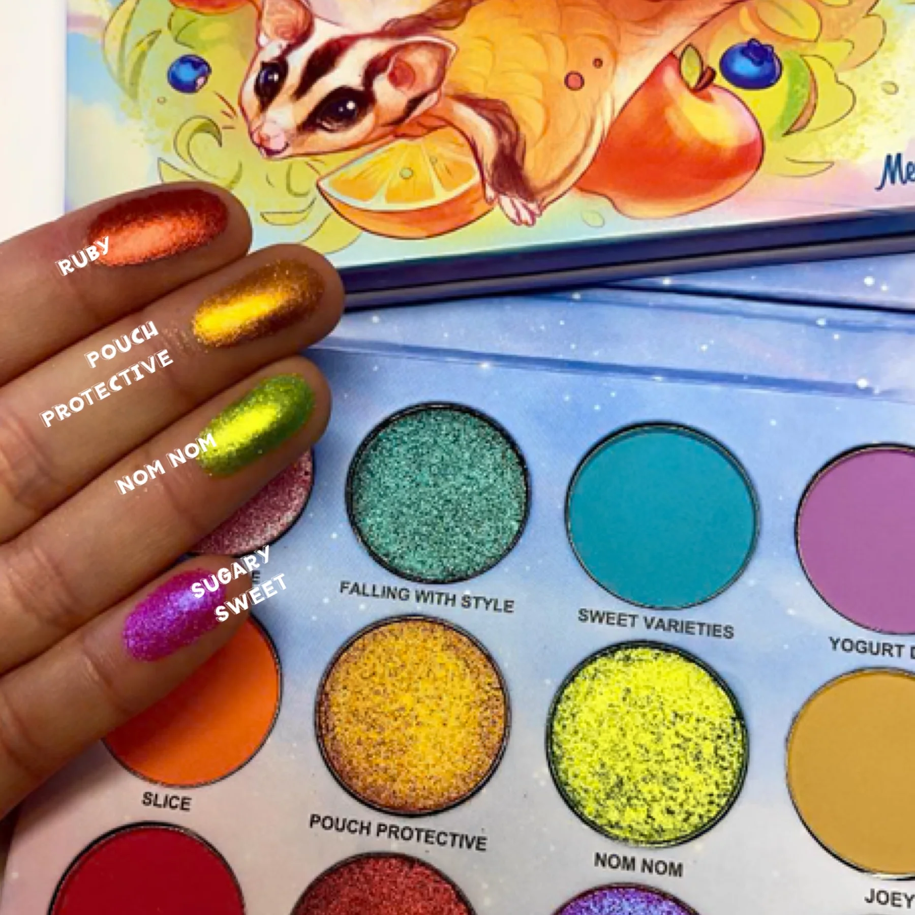 Nom Nom Metallic Single Eyeshadow - Image 3