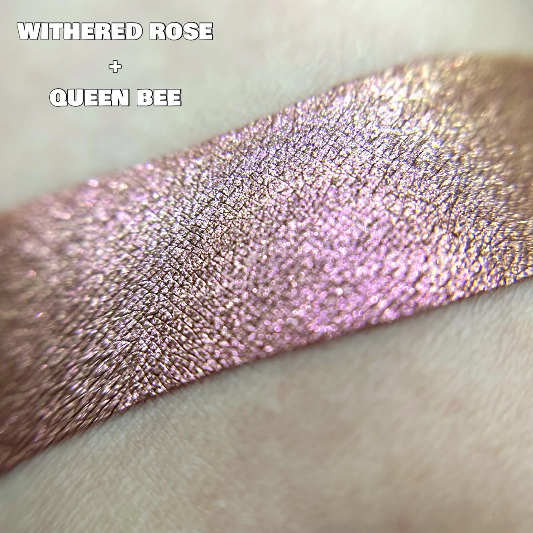 Queen Bee Moonlit Metal Eye & Lip Glitter Topper - Image 5